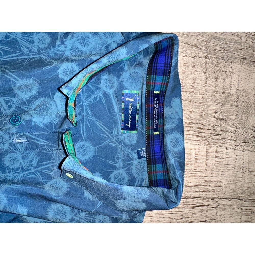 William Murray Long Sleeve Golf Button Up Shirt - Size xxl